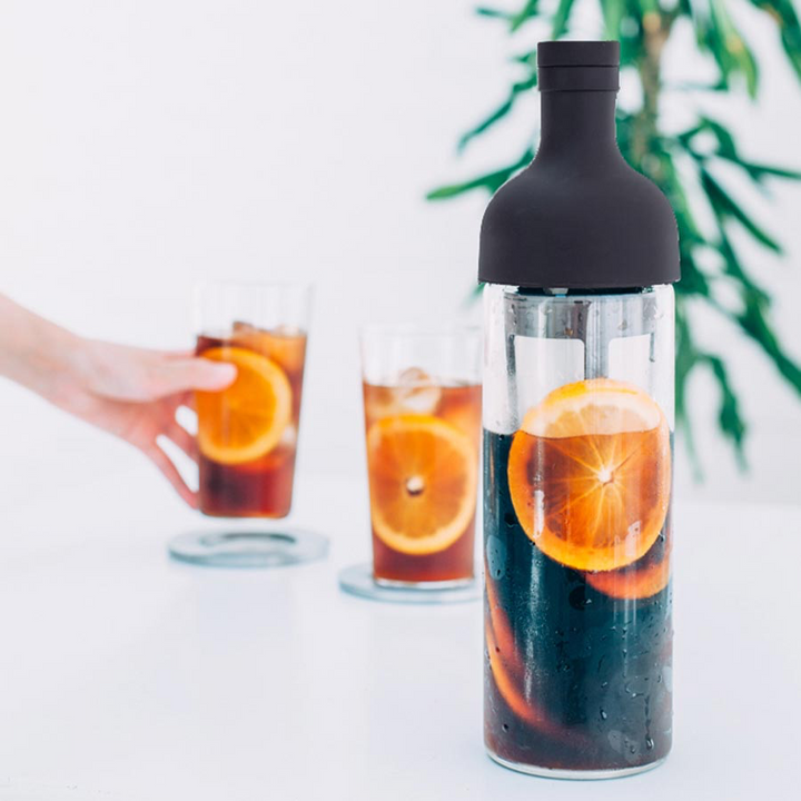 HARIO Cold Brew Coffee Filter-in Bottle Schwarz - Coffee Coaching Club