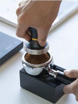 Timemore Magic Cube Portafilter Stand - Tampingstation - Coffee Coaching Club