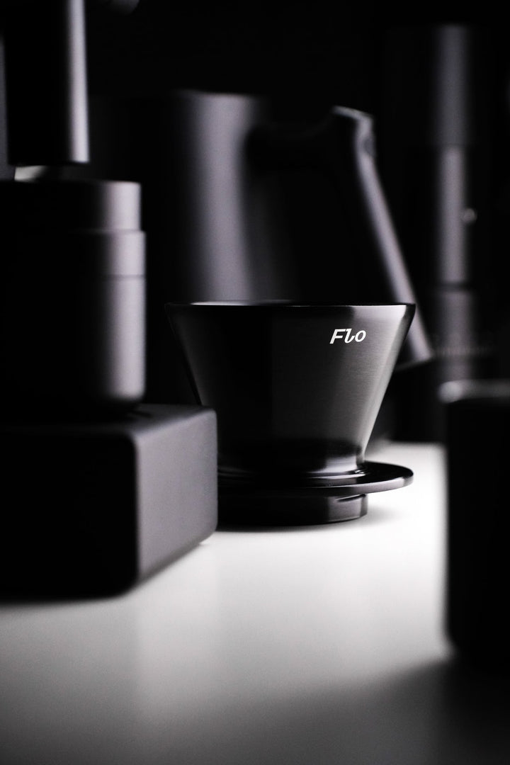 Varia FLO Dripper Silber – Coffee Coaching Club 5