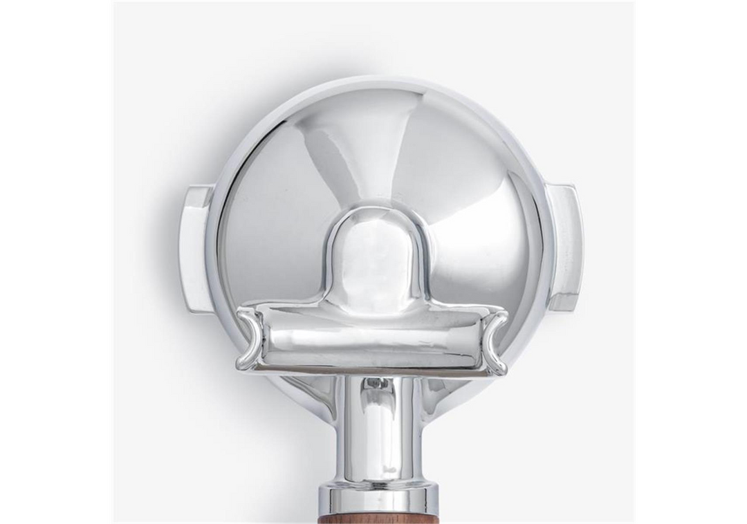 Wiedemann stainless steel portafilter recessed E61, double spout M12 - Coffee Coaching Club