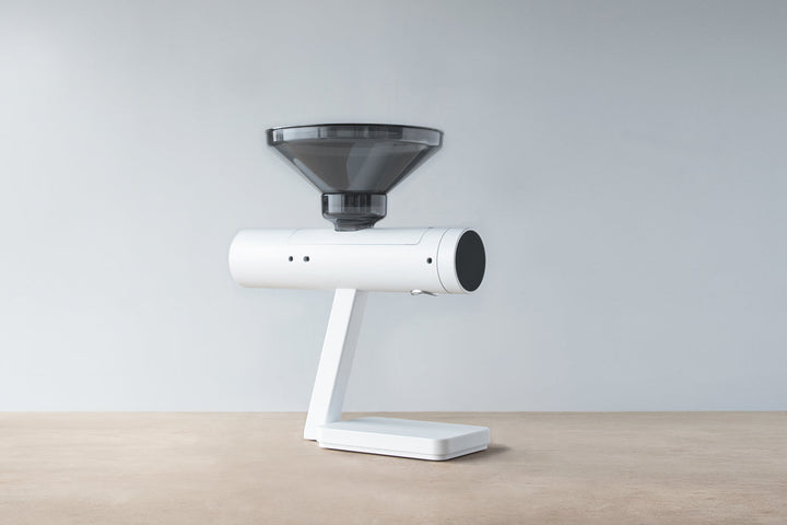 Acaia Orion Mini Bohnendosierer Mattweiss – Coffee Coaching Club 6