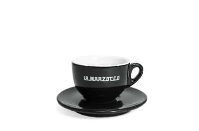 La Marzocco Cappuccinotassen-Set 6 Stück Schwarz – Coffee Coaching Club 2