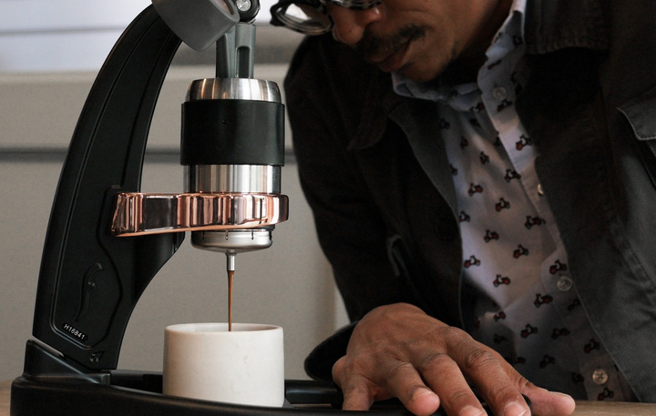 Flair PRO 2 uscita rimossa per estrazione a fondo aperto – Coffee Coaching Club 3