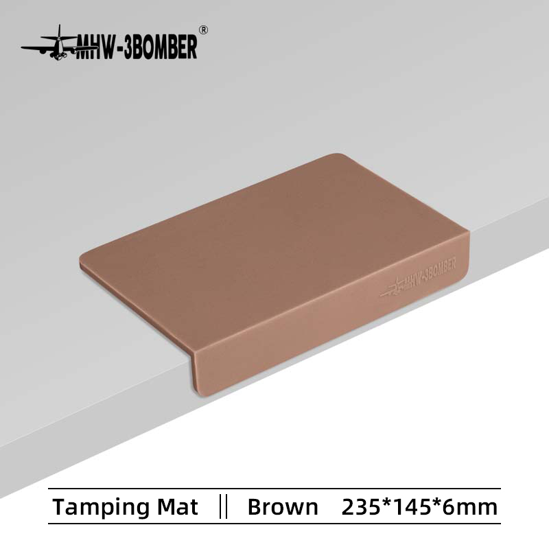 MHW-3BOMBER Tampermatte Marrone - Coffee Coaching Club