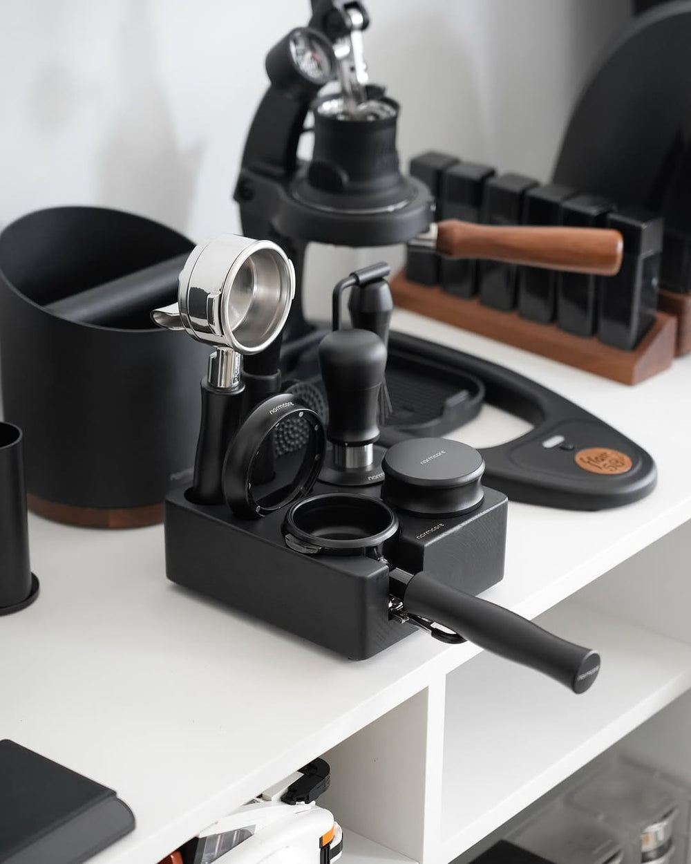 Normcore Compact Tamping Station rutschfeste Silikonbasis – Coffee Coaching Club 7