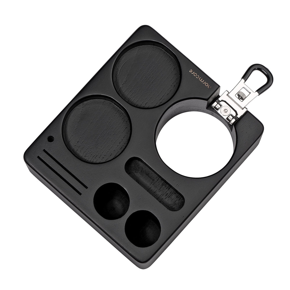 Normcore Compact Tamping Station Slots für Tamper und Distributor – Coffee Coaching Club 2