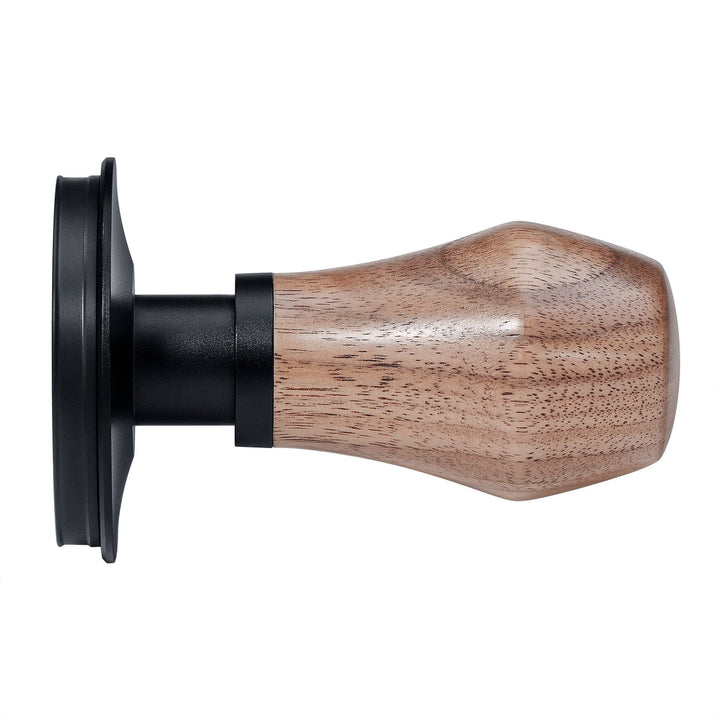 Normcore Tamper Titan PVD Nussbaum Nivellierplatte – Coffee Coaching Club 4