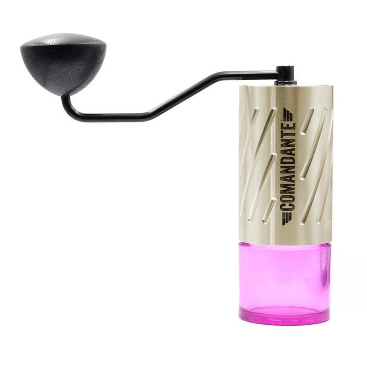 Comandante Baracuda Velvet Steel moinho manual – edição limitada – Coffee Coaching Club