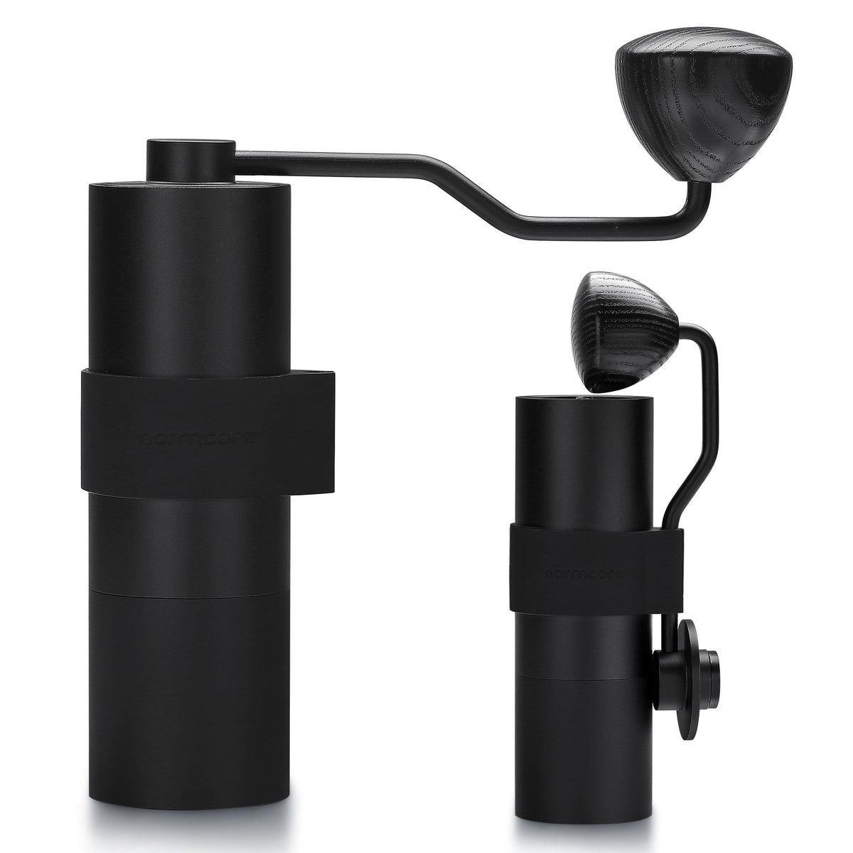 Normcore Molinillo de Café Manual V2 / Cuerpo de Molienda de 38 mm Revestido en Titanio - Coffee Coaching Club