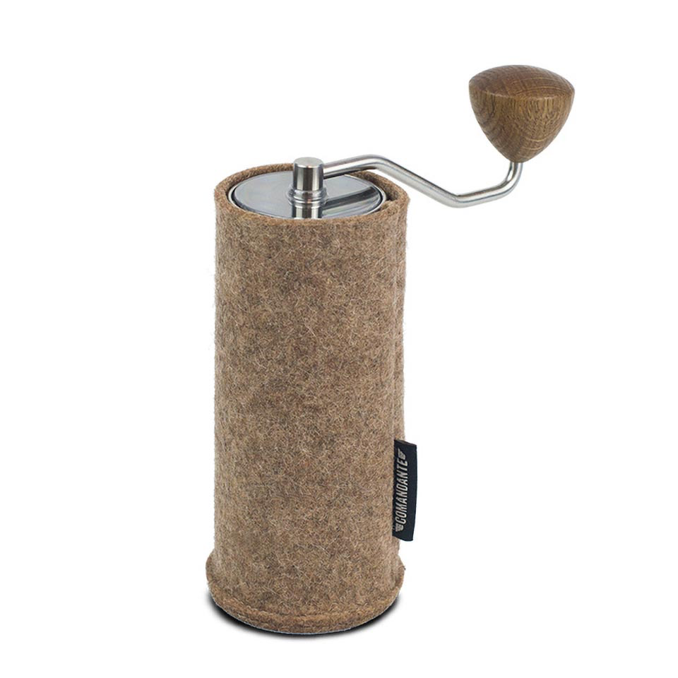 Comandante C40 housse de protection en feutre CASHMERE - Coffee Coaching Club