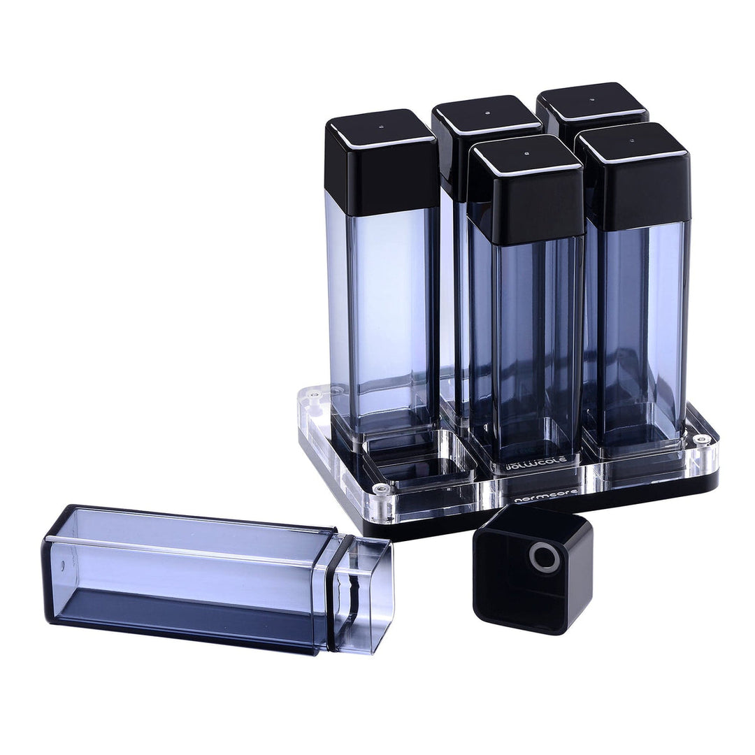 Normcore bean tubes tinted acrylic stand – Coffee Coaching Club 4