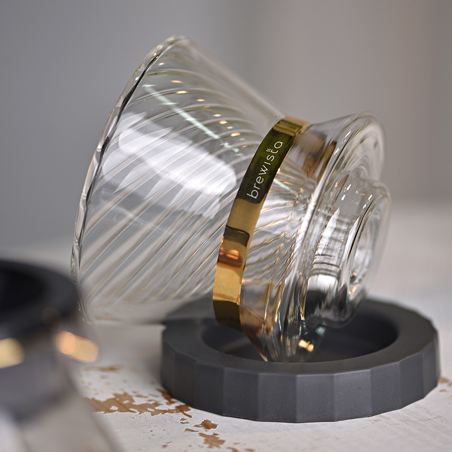 Brewista Tornado Duo Double Wall Glass Dripper Taglia 1 - Coffee Coaching Club