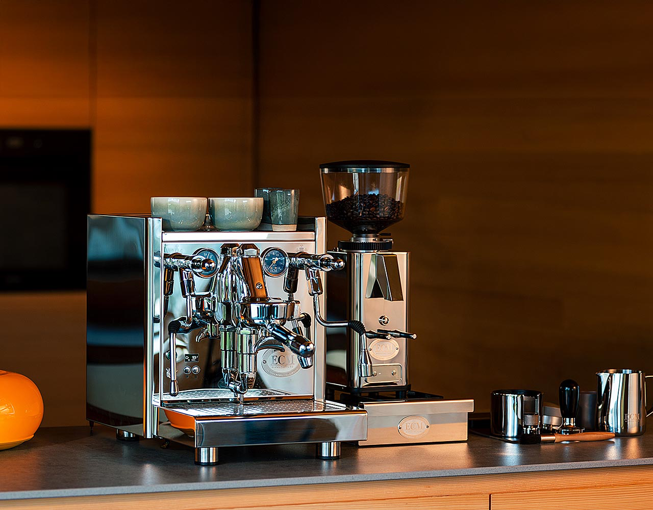 ECM Technika VI E61-Brühgruppe – Detail – Coffee Coaching Club 2