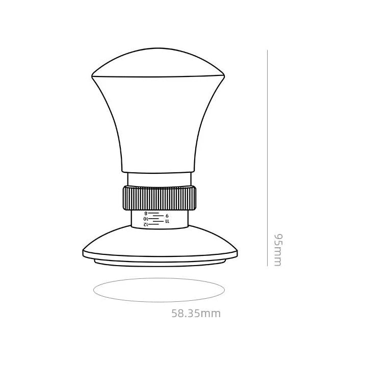 MHW-3BOMBER Armor tamper 58.35 mm – Coffee Coaching Club
