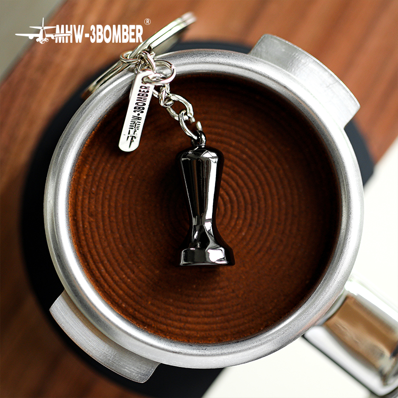 MHW-3BOMBER Tamper Llavero - Coffee Coaching Club