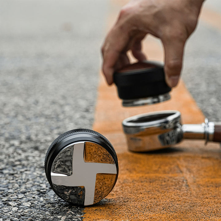 MHW-3BOMBER 51 mm Café Leveler/Distributor com Nogueira - Coffee Coaching Club