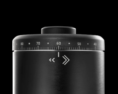 Mazzer Philos – Detailansicht der Mikrometer-Mahlgradverstellung – Coffee Coaching Club