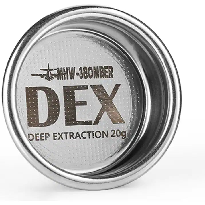MHW-3BOMBER DEX (Deep Extraction) 58 mm 22 g Cesta de Precisión - Coffee Coaching Club