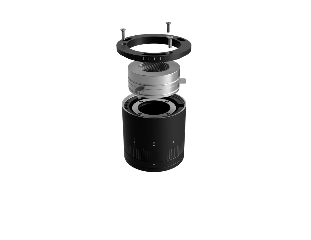 Varia VS4 Kaffeemühle – Detailansicht 53mm Conical Burrs – Coffee Coaching Club