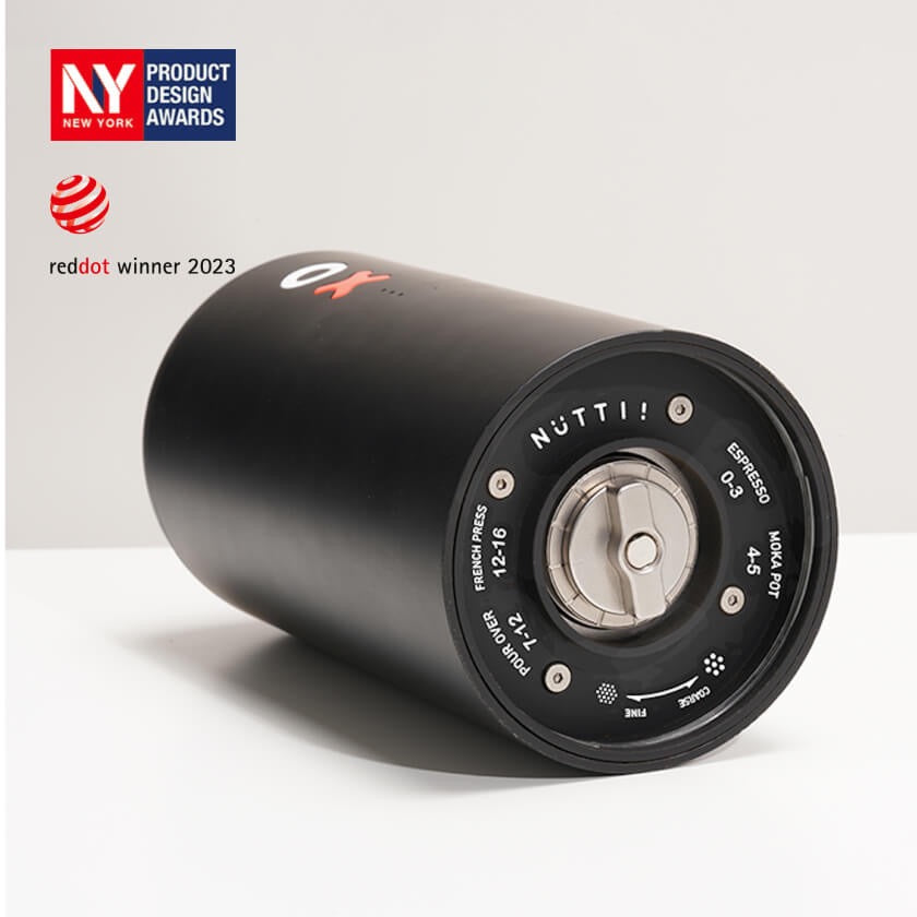 NUTTII OX LITE – compact electric coffee grinder - Coffee Coaching Club