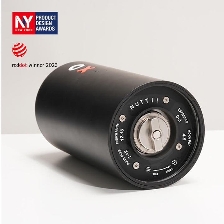 NUTTII OX LITE – compact electric coffee grinder - Coffee Coaching Club