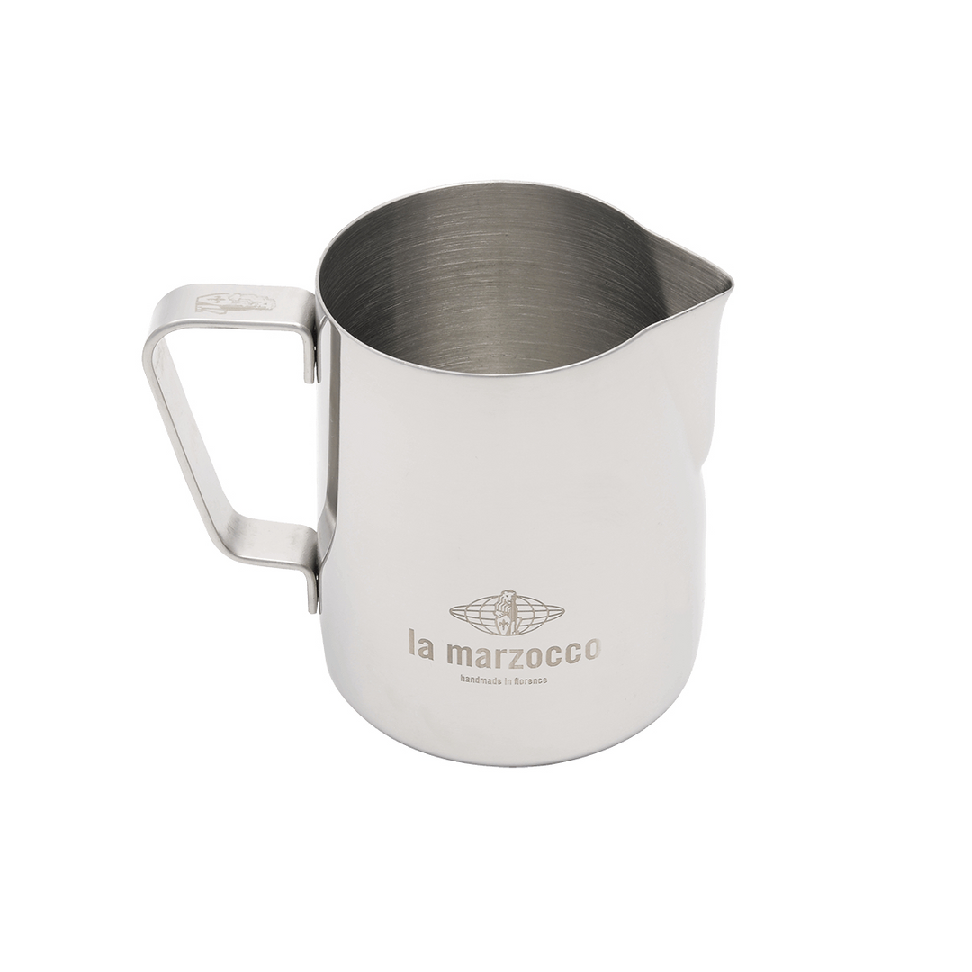 La Marzocco milk pitcher 35 cl chrome stainless steel – Coffee Coaching Club 1