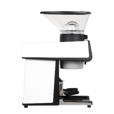 La Marzocco Pico in Weiss – Seitenansicht von rechts – Coffee Coaching Club
