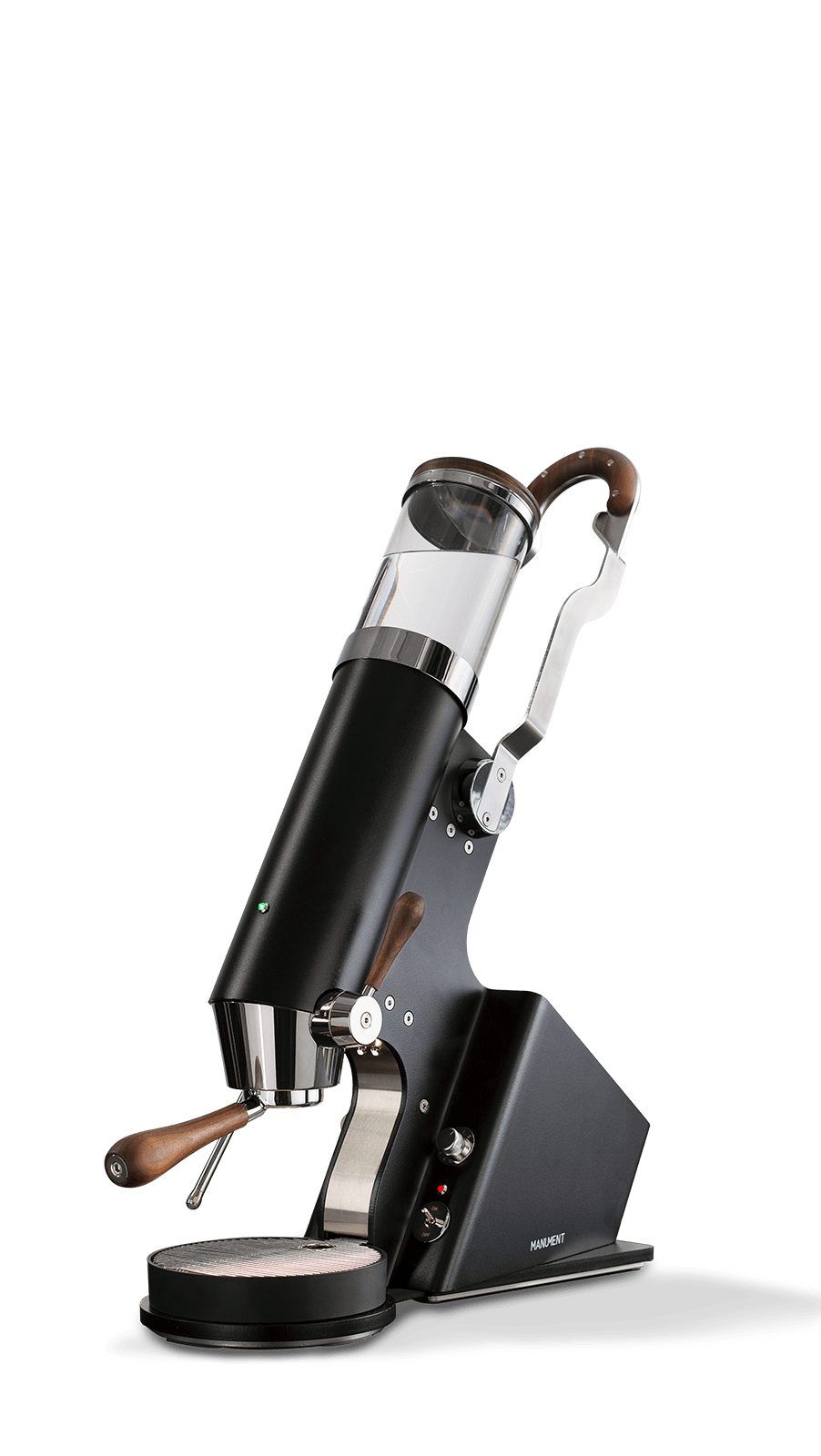 Manument la machine à espresso à levier professionnelle ultime – noir – Coffee Coaching Club