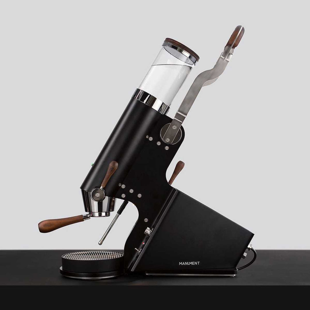 Manument la machine à espresso à levier professionnelle ultime – noir – Coffee Coaching Club
