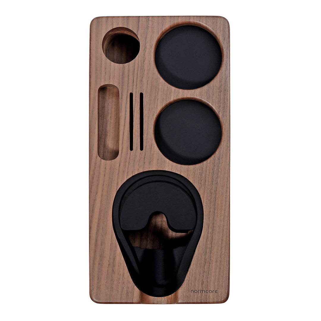Normcore Stazione di Tamping in Legno Venatura del Noce – Coffee Coaching Club 3