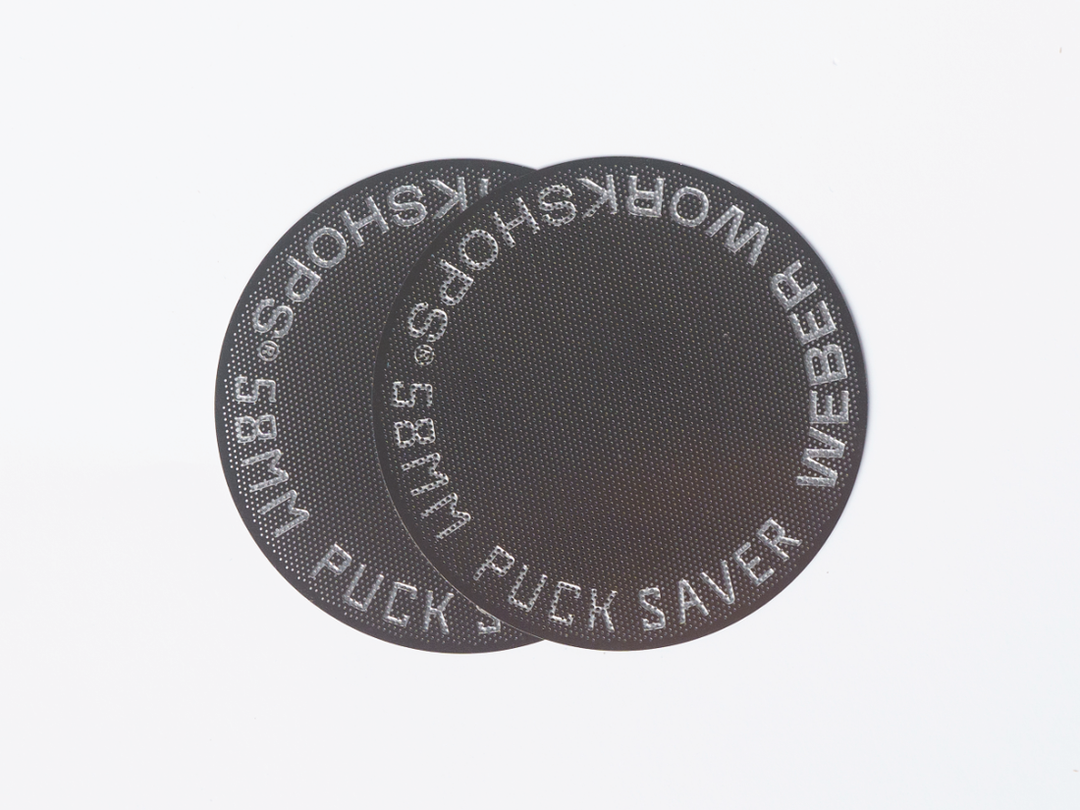 Weber Workshops Puck Saver disco protettivo 58mm – Coffee Coaching Club 2