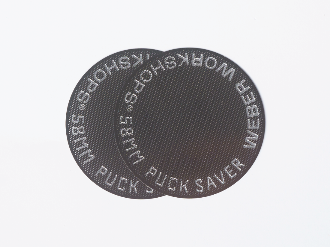 Weber Workshops Puck Saver disco protettivo 58mm – Coffee Coaching Club 2