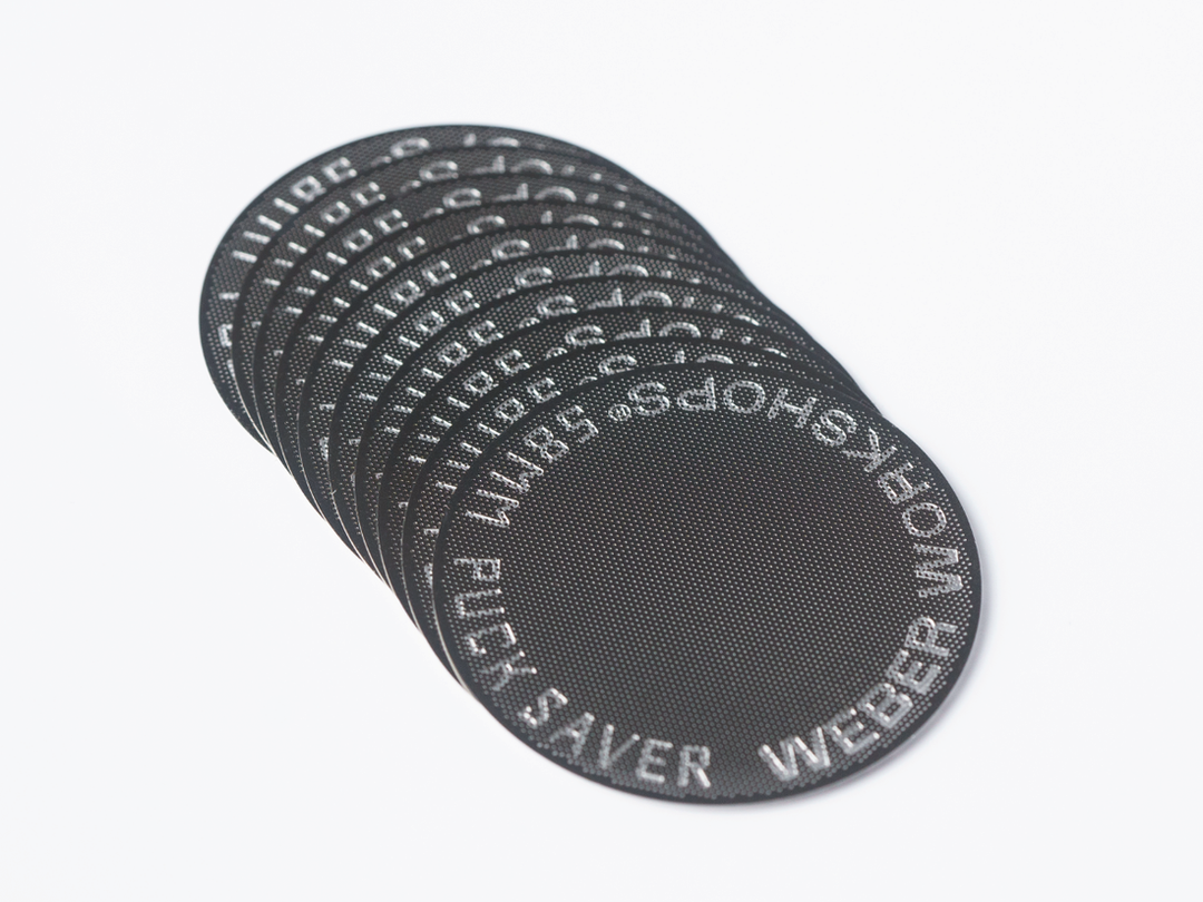 Weber Workshops Puck Saver 58mm disco protettivo – Coffee Coaching Club 4