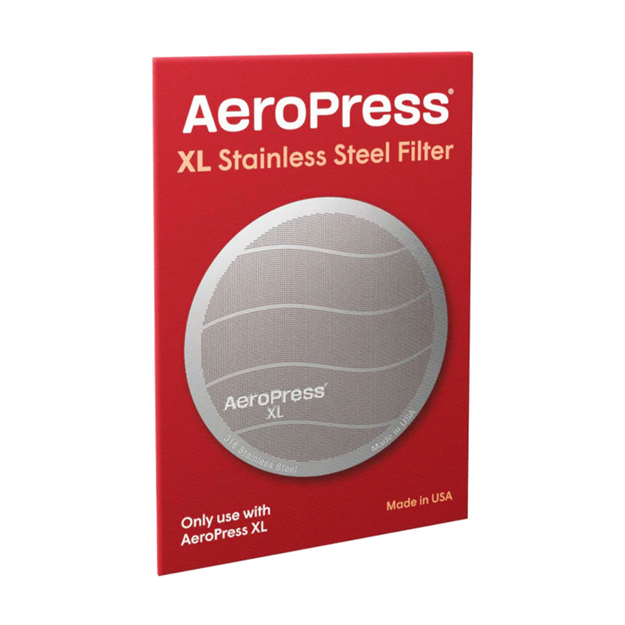 AeroPress XL Edelstahlfilter Wiederverwendbar - Coffee Coaching Club
