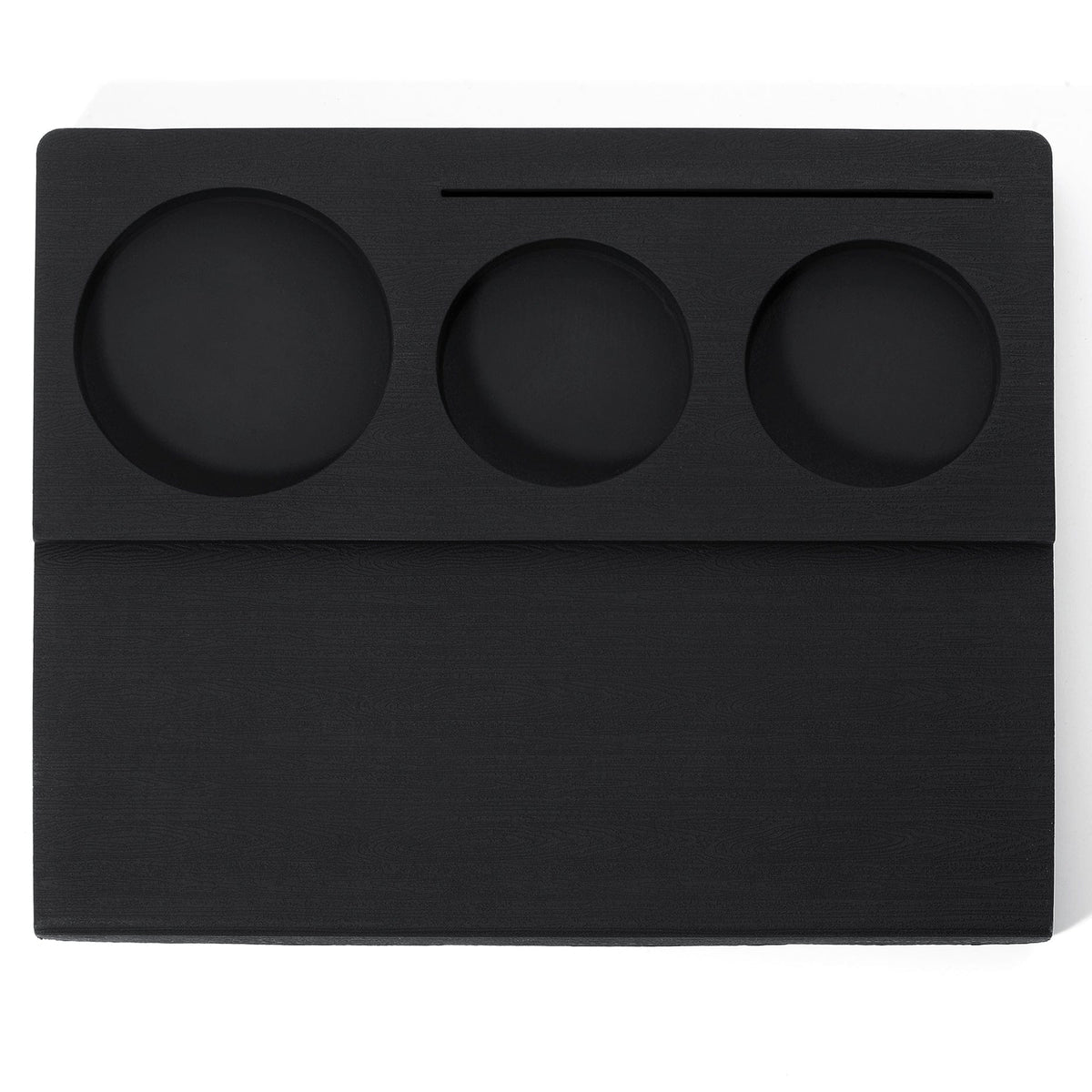 Normcore Tampmatte mit Ecke an der Tischkante – Coffee Coaching Club 2
