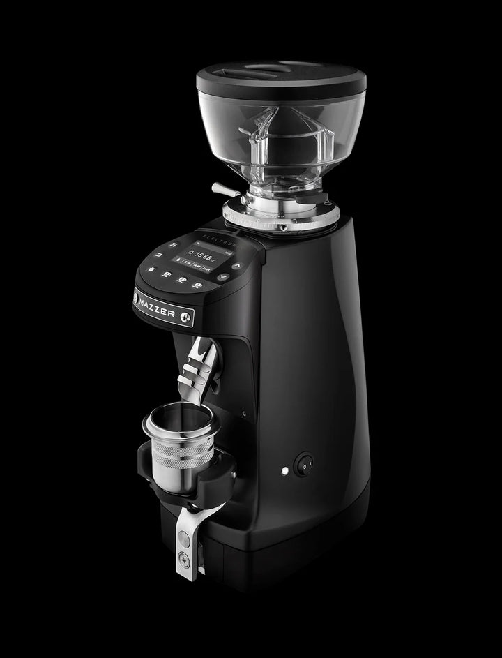 Mazzer Mini G GBW in Schwarz – Detailansicht – Coffee Coaching Club