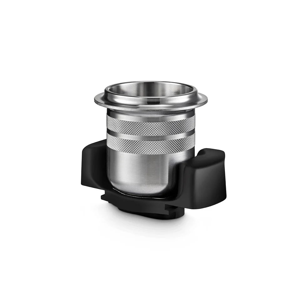 Mazzer Mini G GBW – Detailansicht Dosierbecher – Coffee Coaching Club