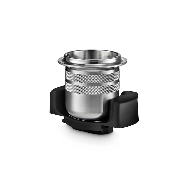 Mazzer Mini G GBW – Detailansicht Dosierbecher – Coffee Coaching Club
