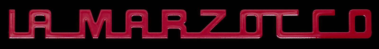 La Marzocco Schriftzug in Rot für Linea Micra und Pico – Coffee Coaching Club 1