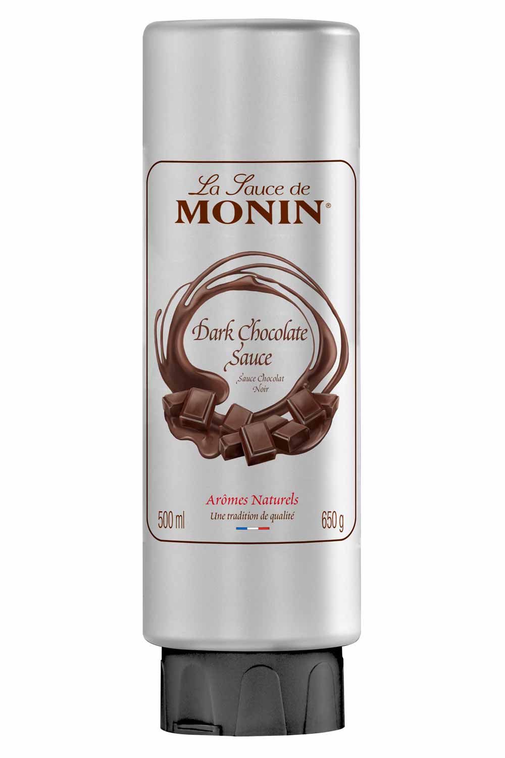 MONIN Sauce Chocolat noir 500 ml – image officielle du produit de monin.ch