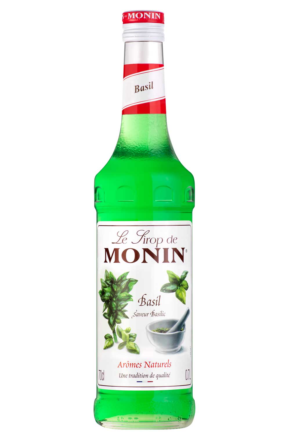 MONIN Basil Syrup – Herby, Fresh Flavour for Cocktails & Lemonade - Coffee Coaching Club