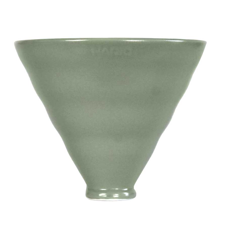 HARIO V60 Switch Match Ceramic Dripper oil green - coffee coaching club
