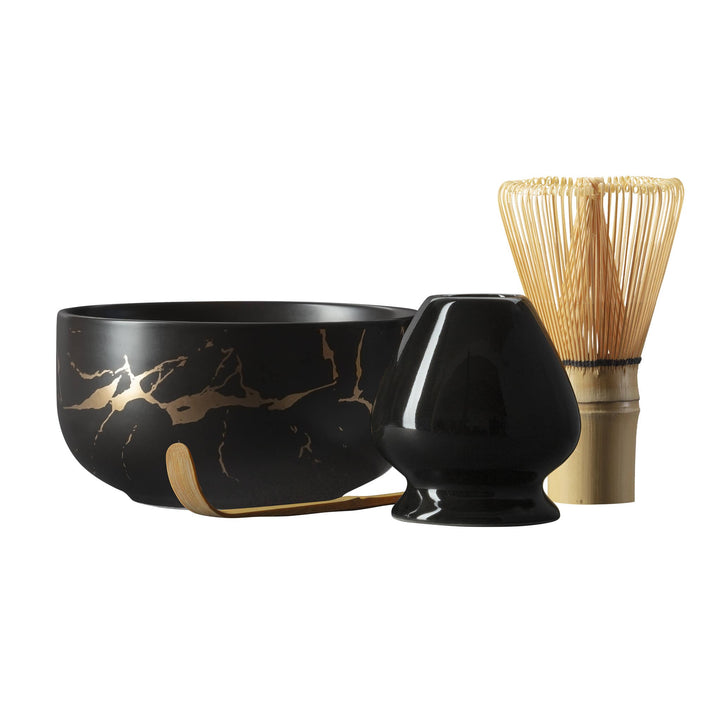 Matcha Magic - KINIRO MATCHA SET Schwarz-Kupfer - Coffee Coaching Club GmbH