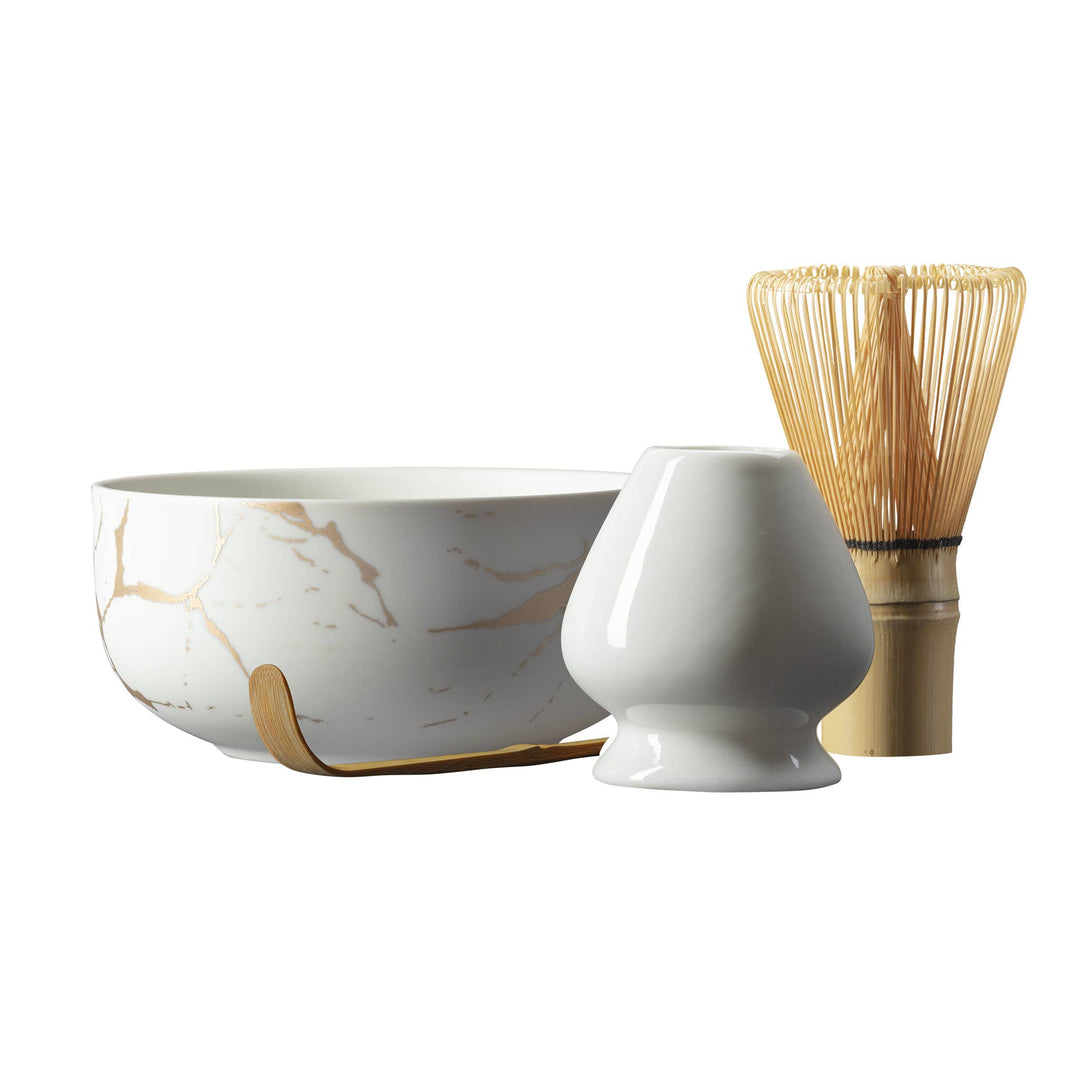 Matcha Magic - GINIRO Matcha Set, white gold - Coffee Coaching Club GmbH