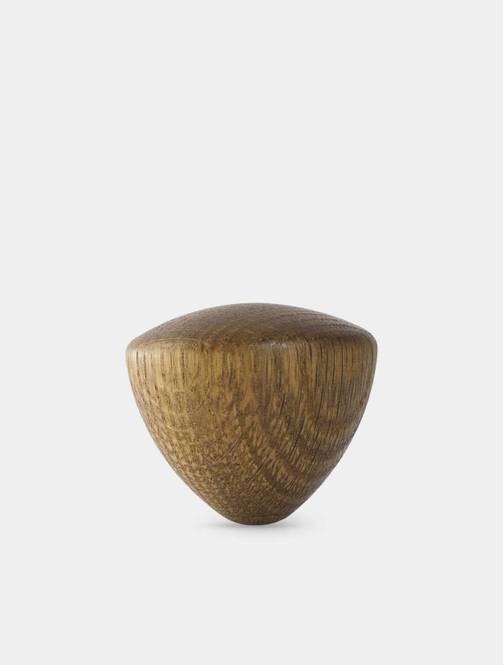 Comandante wood knob, smoked oak, 44mm – Coffee Coaching Club 2
