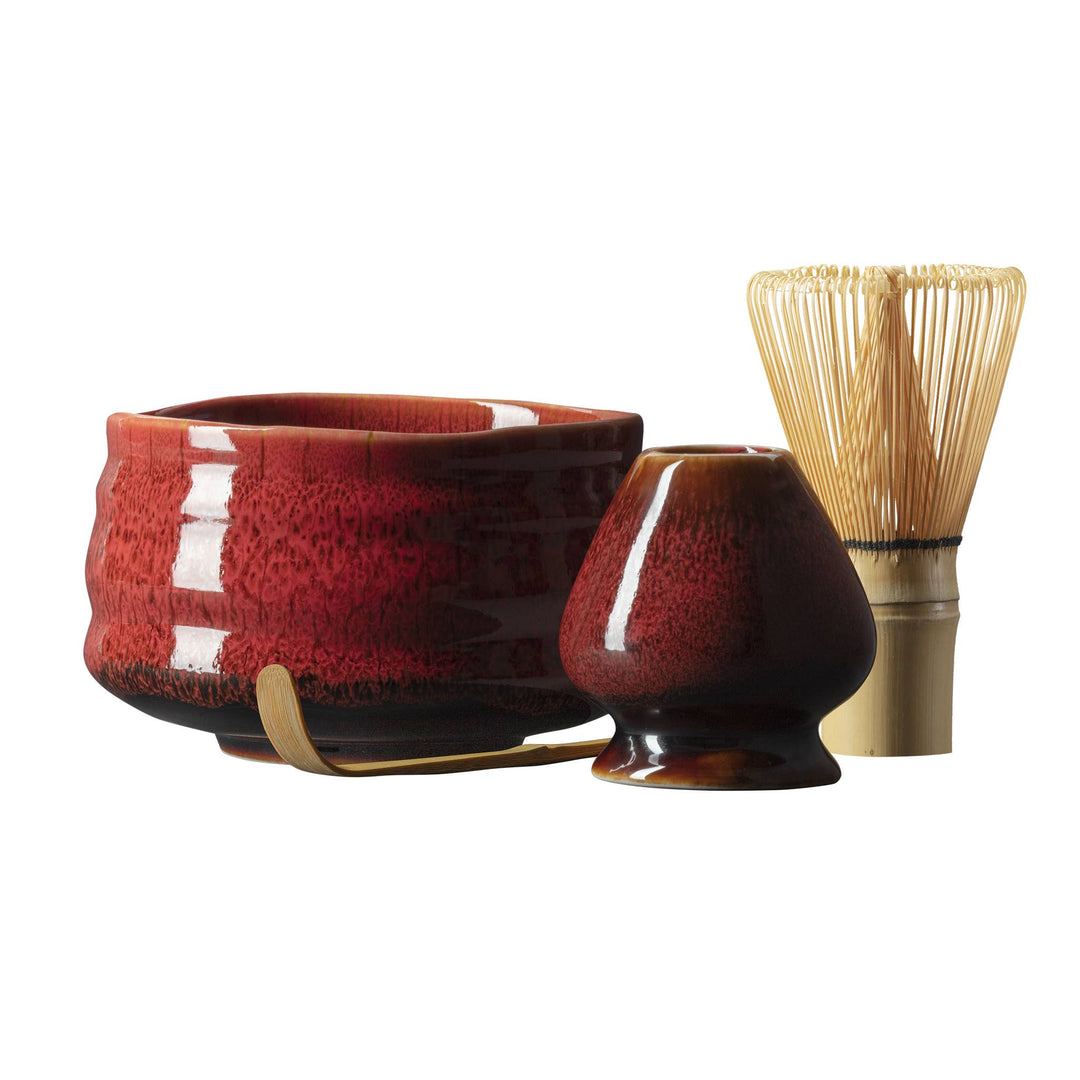Matcha Magic - SHINKU MATCHA SET Rot - Coffee Coaching Club GmbH