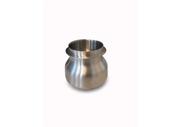 Eureka Dosierbecher Libra 65 AP – tasse en acier inoxydable brossé sans entonnoir de remplissage