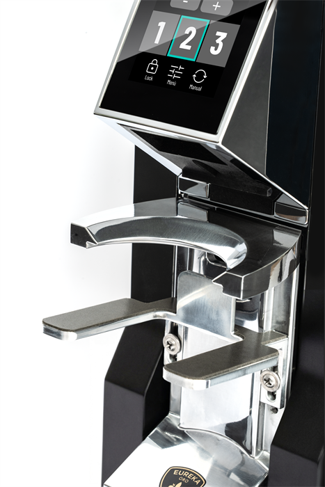 Eureka Mignon Stark W espresso grinder matte black/chrome 65 mm – Coffee Coaching Club 5