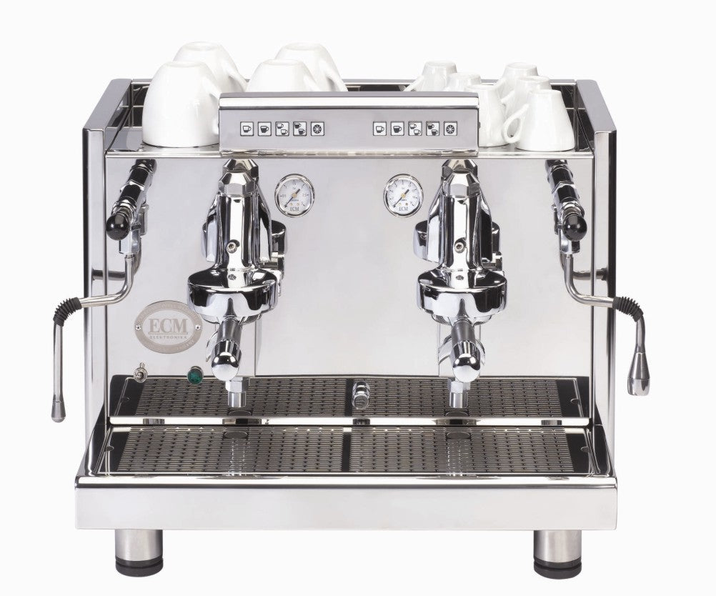 ECM Elektronika Profi Due con intercambiador de calor y caldera de cobre de 4 litros – Coffee Coaching Club 1