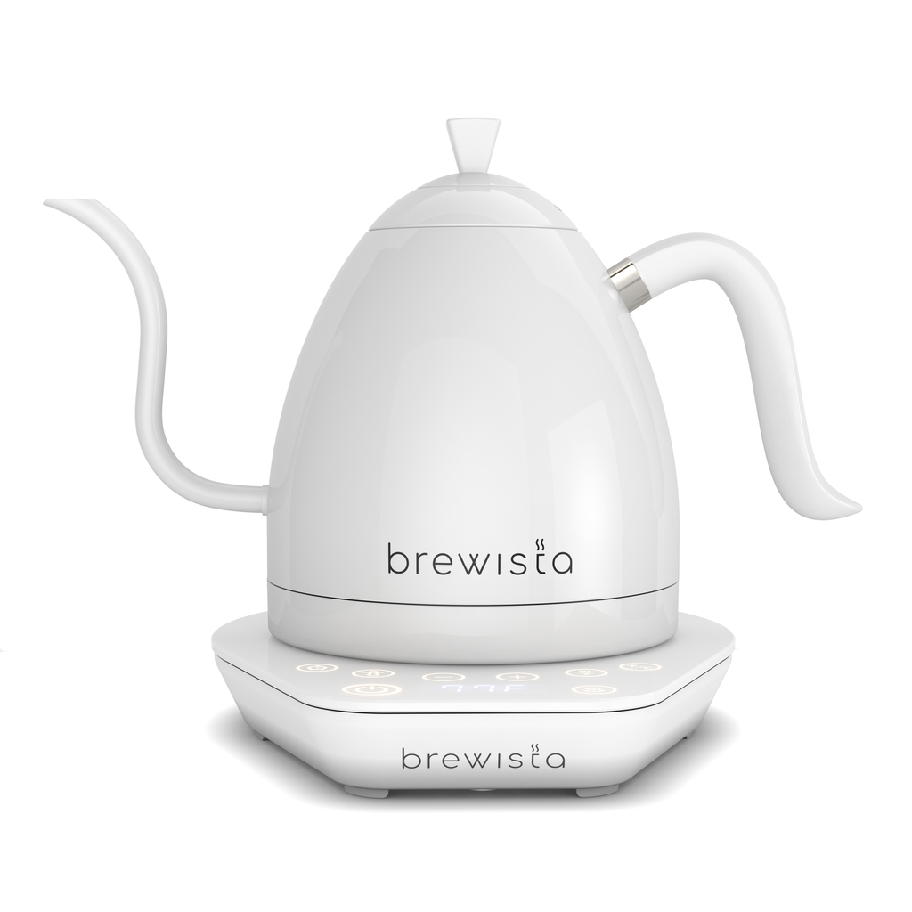 Brewista Artisan 1.0L Electric Gooseneck Kettle - Bianco - Coffee Coaching Club